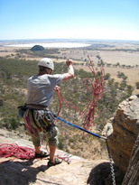 Creon/Tales of Brave Ulysses, Left Watchtower Face, Arapiles, Australia