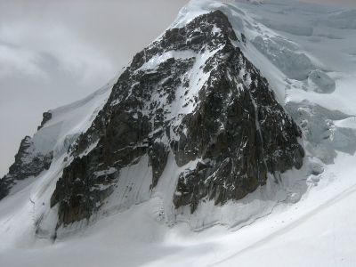 Contamine coulor, North Face Triangle of Mont Blanc du Tacul