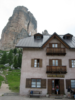 Rifugio Cinque Torri, Dolomites, Italy