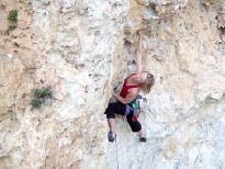 rock climbing, Chateauvert, France