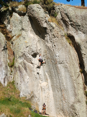 White Christmas, The Main Cliff, Froggatt Edge, Wharepapa, New Zealand