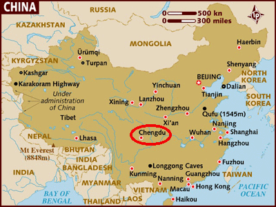 Map of China