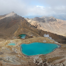 Emerald Lakes, Tongariro Northern Circuit, New Zealand